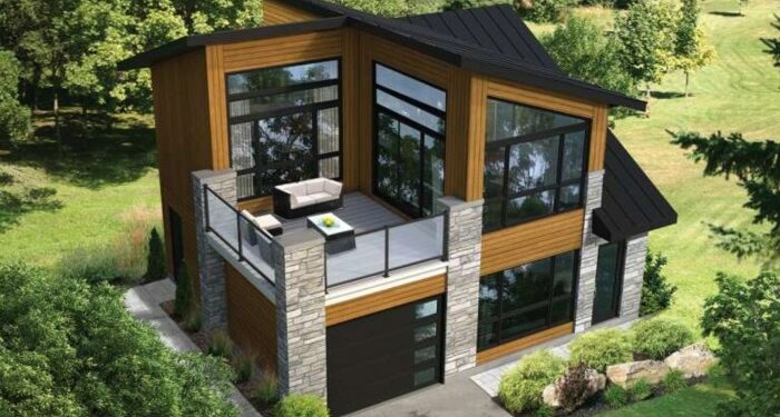 30x60 Modern House Plan Design 3 bhk set
